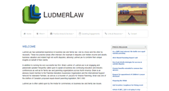 Desktop Screenshot of ludmerlaw.com